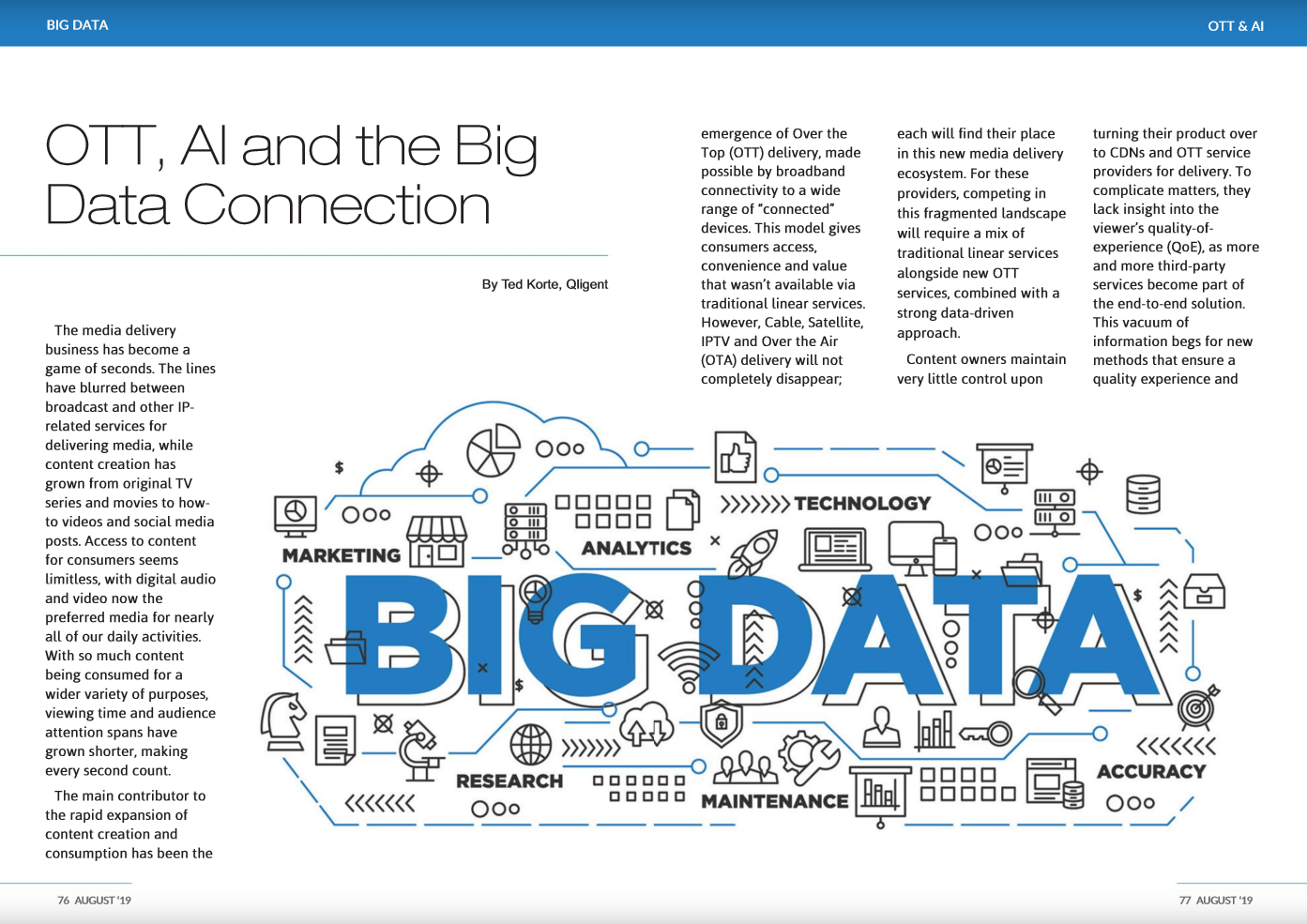 Qligent OTT BigData Analytics Churn Engagement